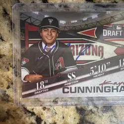 Topps 2025 Bowman Draft Night Chrome Kayson Cunningham Rookie Auto #BDN-2 - Image 2