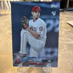 Topps 2018 Shohei Ohtani Los Angeles Angels #700 White Jersey RC Base series 2 - Image 1