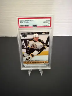 2006 UD #204 PHIL KESSEL YOUNG GUNS PSA 10 - Image 1