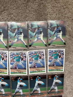Trevor Hoffman 38 Card Rookie Lot Bowman Stadium Club Fleer 1992 - Image 3