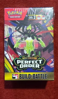 Pokemon TCG Mega Evolution Perfect Order Build and Battle Box New & Sealed ✅ - Image 1