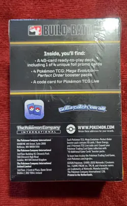 Pokemon TCG Mega Evolution Perfect Order Build and Battle Box New & Sealed ✅ - Image 2