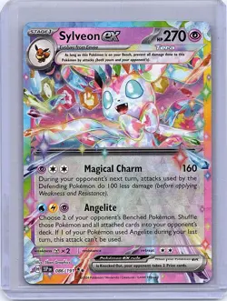 Sylveon ex 086/191 Double Rare Surging Sparks Pokemon Holo Near Mint - Image 1