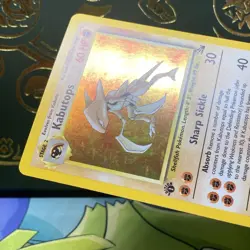 Pokemon 1999 Kabutops 9/62 Fossil Holo (First Edition) 1st NM - Image 5