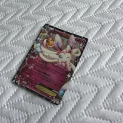 Sylveon EX RC21/RC32 XY Generations Radiant Collection 20th Holo Pokemon Card nm - Image 3