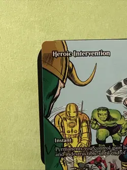 Heroic Intervention (0080) (Borderless) Marvel Universe Eternal-Legal Regular - Image 2