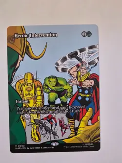Heroic Intervention (0080) (Borderless) Marvel Universe Eternal-Legal Regular - Image 1