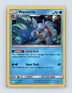 Wartortle CollectionPromo 034/214 Holo Miscellaneous Cards & Products Pokemon LP - Image 1