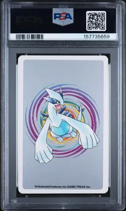 2000 POKEMON SILVER VERSION PLAYING CARDS 4 OF HEARTS #023 EKANS PSA 10 - Image 2