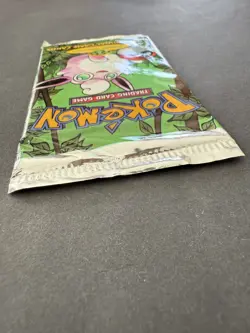 Pokemon Jungle Unlimited Booster Pack Sealed Wigglytuff 1999 WOTC 21.19 HEAVY - Image 3