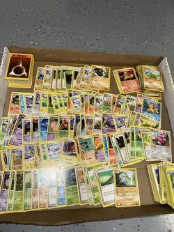 Giant Vintage Pokemon Collection Tons of cards 1999-2010s holos, 1st ed DAMAGED - Image 2