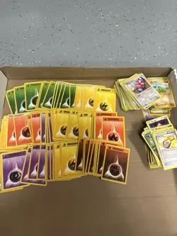 Giant Vintage Pokemon Collection Tons of cards 1999-2010s holos, 1st ed DAMAGED - Image 5