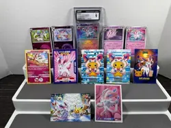 Pokemon Sylveon Lot of Cards and Stickers - Sylveon #700 Lot of 12 - Image 2