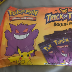 Pokemon TCG Trick or Trade Booster Bundle 40 Mini Packs 120 Cards English - Image 1