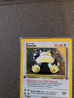 Snorlax Holo rare 1st Edition 11/64- Jungle - 1999 - Pokemon TCG LP/MP - Image 2