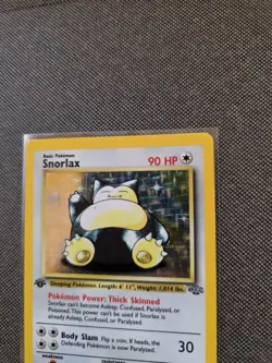Snorlax Holo rare 1st Edition 11/64- Jungle - 1999 - Pokemon TCG LP/MP - Image 3