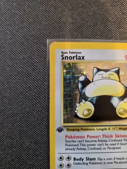Snorlax Holo rare 1st Edition 11/64- Jungle - 1999 - Pokemon TCG LP/MP - Image 4