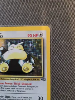 Snorlax Holo rare 1st Edition 11/64- Jungle - 1999 - Pokemon TCG LP/MP - Image 5