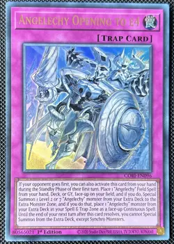 YuGiOh! Angelechy Opening to e4 CORI-EN096 Ultra Rare 1st Edition - Image 1