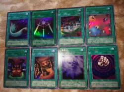 YuGiOh Ultra Rare Spell Trap Card Lot 15 Cards Japanese Konami OCG Set - Image 3