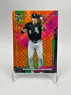 2026 Topps Finest - Munetaka Murakami - RARE ORANGE XFRACTOR RC SSP 11/25!! - Image 4