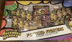 Pokemon TCG Ascended Heroes Focused Fighters Premium Collection Factory Sealed - Image 1