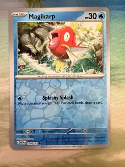 Magikarp 129/165 Reverse Holo Sv: Scarlet & Violet 151 Pokemon Card NM - Image 1