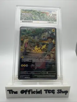 Pikachu 173/165 SV2a 151 Art Rare English Ace 9 Pokemon Tcg - Image 1