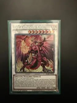 BLZD-EN036 The Crimson King Secret Rare 1st Ed YuGiOh - Image 1