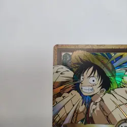 One Piece Hyper Battle Carddass C35 Luffy Rubber Gun Trading Card 1999-2002 - Image 2