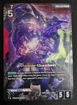 Gundam Card Game - Master Gundam LR+ - GD05-033 Freedom Ascension - Image 1