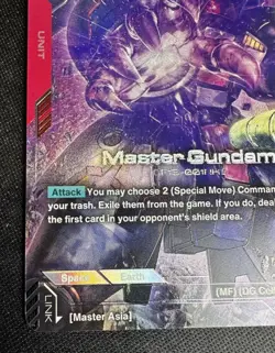 Gundam Card Game - Master Gundam LR+ - GD05-033 Freedom Ascension - Image 5