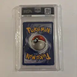 1999 POKEMON FOSSIL 1ST EDITION #7 HITMONLEE-HOLO PSA 8 - Image 2
