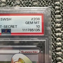 208/195 Wallace Silver Tempest Rainbow PSA 10 - Image 2