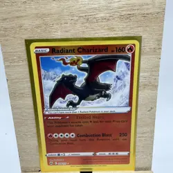 Radiant Charizard Crown Zenith Holo Card 020/159 Rare NM - Image 1