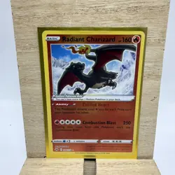 Radiant Charizard Crown Zenith Holo Card 020/159 Rare NM - Image 5