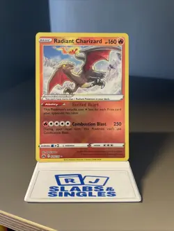 Pokemon TCG Radiant Charizard 020/159 Crown Zenith Holo Card - Image 1