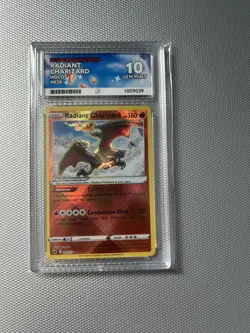 Pokemon TCG Radiant Charizard 020/159 Crown Zenith Holo Card Gem Mint 10 ✨ - Image 1