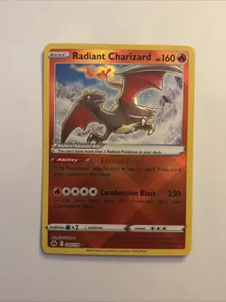 ✨ Radiant Charizard 020/159 Crown Zenith Holo Rare Pokemon Card NM 🔥 - Image 2
