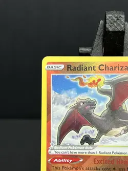 Pokemon Radiant Charizard Crown Zenith Rare Reverse Holo Card 020/159 NM - Image 2