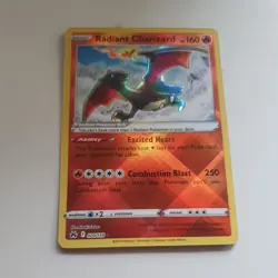 Pokemon TCG Radiant Charizard Crown Zenith Holo Card 020/159 - Image 1