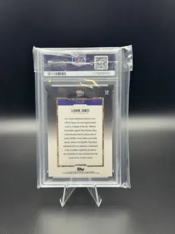 Topps Now 2024 LeBron James 50K Career Points #12 PSA Graded /157982 - Image 2