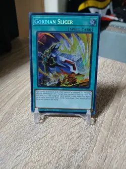 Yu-Gi-Oh! Gordian Slicer ALIN-EN066 Secret Rare 1st ED NM ENG - Image 1