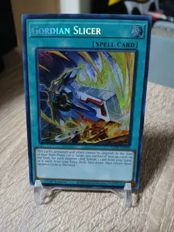 Yu-Gi-Oh! Gordian Slicer ALIN-EN066 Secret Rare 1st ED NM ENG - Image 3