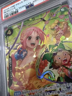 One Piece 2025 PRB02 JP Rebecca #091 Special Alt Art Foil PSA 10 - Image 2