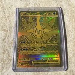 Mega Darkrai EX PBL 120/084 Hyper Rare Gold Full Art Holo Pokemon TCG English - Image 1