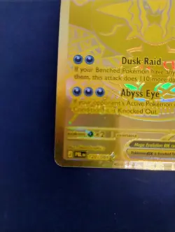 Mega Darkrai EX PBL 120/084 Hyper Rare Gold Full Art Holo Pokemon TCG English - Image 5
