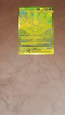 Mega Darkrai EX 120/084 Hyper Rare Gold Full Art Holo Pokemon TCG English 2026 - Image 2