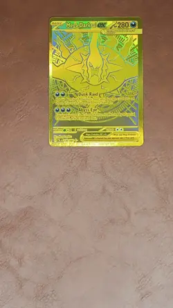 Mega Darkrai EX 120/084 Hyper Rare Gold Full Art Holo Pokemon TCG English 2026 - Image 3