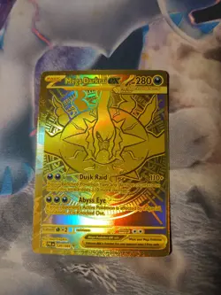 Mega Darkrai EX 120/084 Hyper Rare Gold Full Art Holo Pokemon TCG English 2026 - Image 1